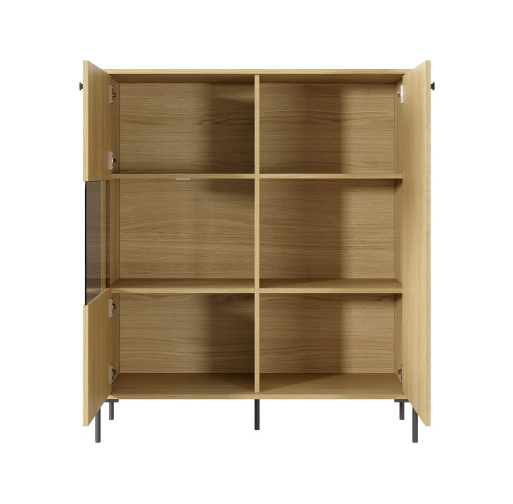 Scandi Display Cabinet 107cm
