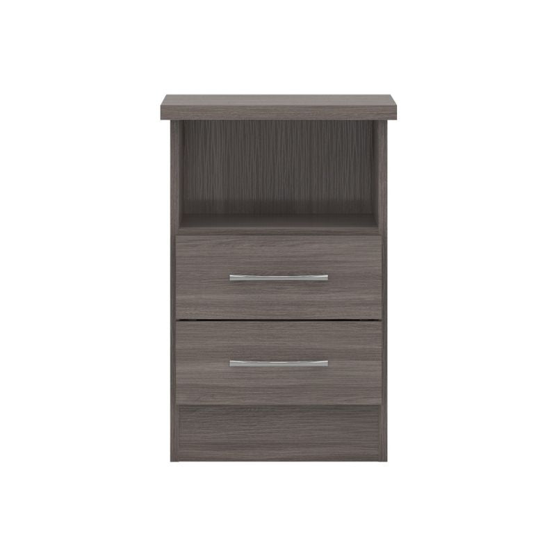 (SECONIQUE) 2 Draw, Bedside Table by Nevada - yofurn