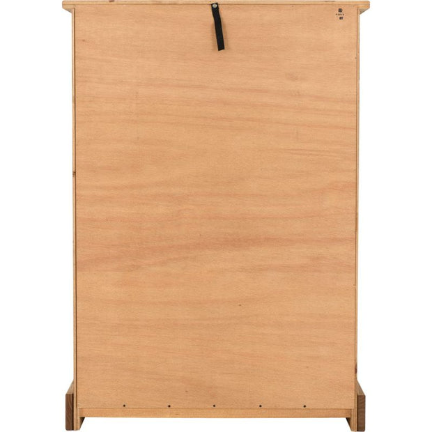 (SECONIQUE) 4 Draw, Brown, Chest Drawer - yofurn