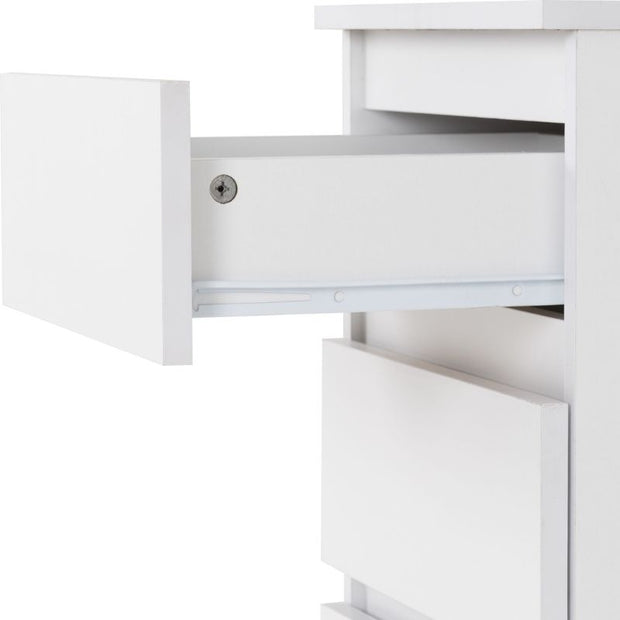 SECONIQUE, Malvern, 3 Draw, Bedside Table - yofurn