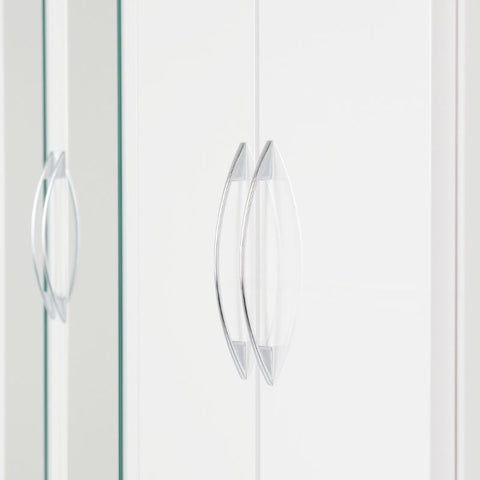 SECONIQUE, Nevada, 4 Door, 2 Draw, Mirrored, Wardrobe - yofurn