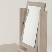 (SECONIQUE) Gloss, 4 Draw, Mirror Stand, Stool, Dressing Table by Nevada - yofurn