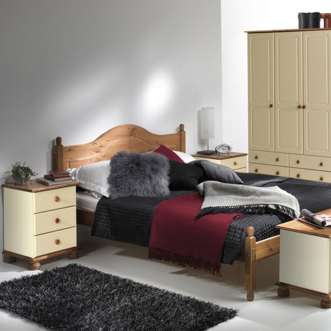 (FURNITURE TO GO) 3 Draw, Bedside Table by Copenhagen - yofurn