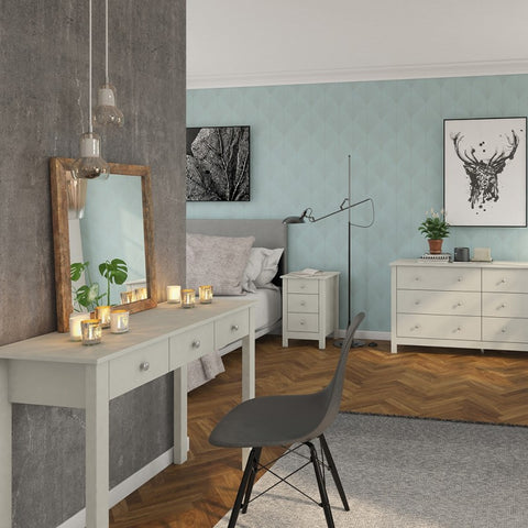 FURNITURE TO GO, Florence, 3 Draw, Dressing Table - yofurn