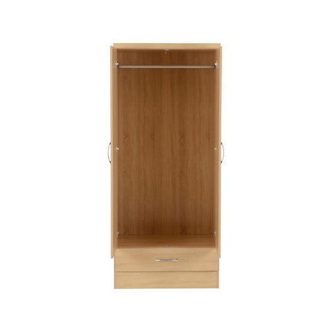 SECONIQUE, Nevada, 2 Door, 1 Draw, Gloss, Wardrobe - yofurn