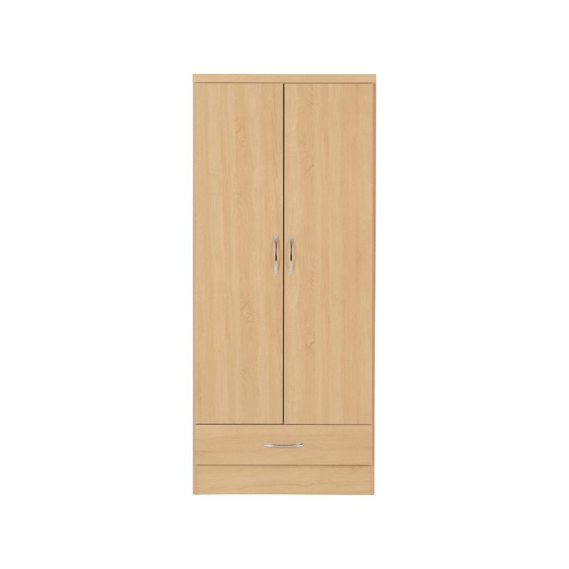 SECONIQUE, Nevada, 2 Door, 1 Draw, Gloss, Wardrobe - yofurn