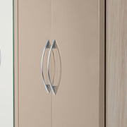 (SECONIQUE) 6 Door, 2 Draw, 2 Door, Mirror Door, Wardrobe by Nevada - yofurn