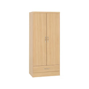 SECONIQUE, Nevada, 2 Door, 1 Draw, Gloss, Wardrobe - yofurn