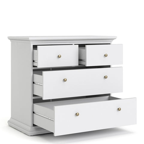 (FURNITURE TO GO) 4 Draw, Chest Drawer by Paris - yofurn