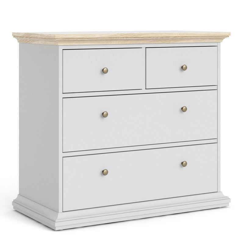 (FURNITURE TO GO) 4 Draw, Chest Drawer by Paris - yofurn