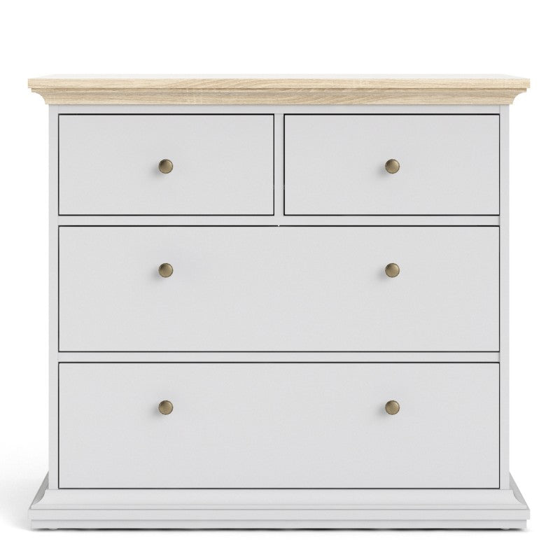 (FURNITURE TO GO) 4 Draw, Chest Drawer by Paris - yofurn