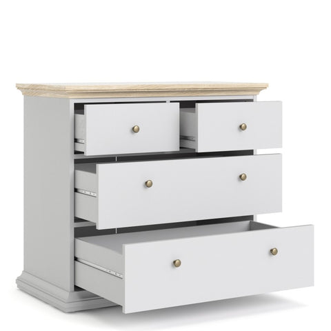 (FURNITURE TO GO) 4 Draw, Chest Drawer by Paris - yofurn