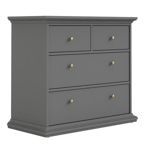 (FURNITURE TO GO) 4 Draw, Chest Drawer by Paris - yofurn