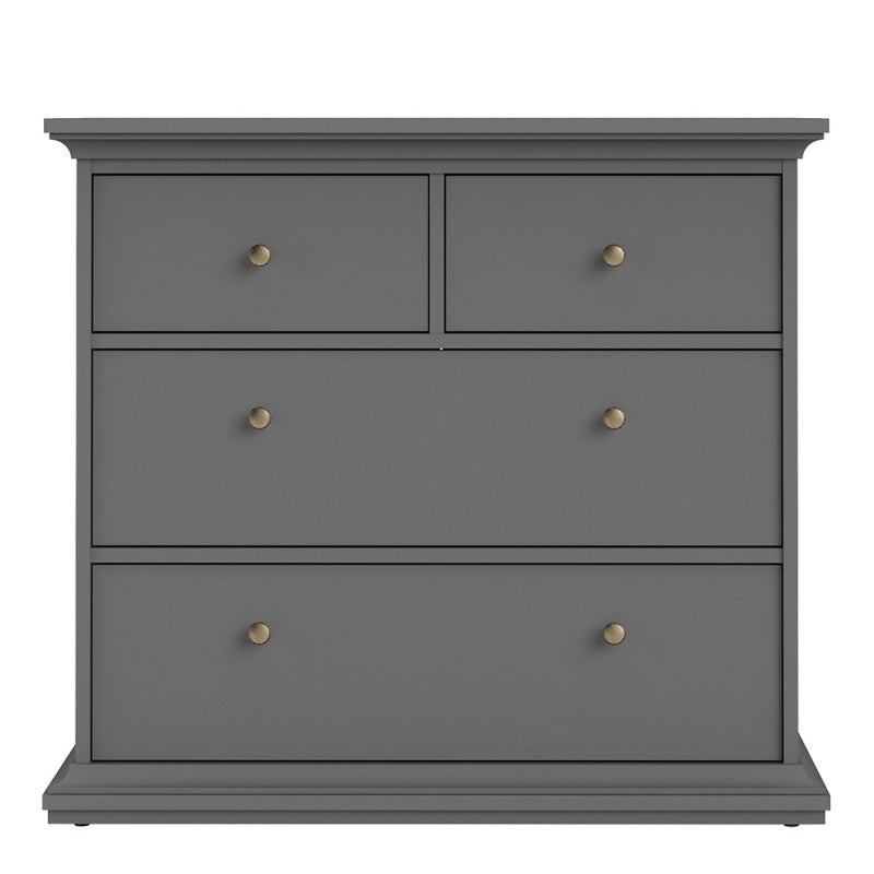 (FURNITURE TO GO) 4 Draw, Chest Drawer by Paris - yofurn