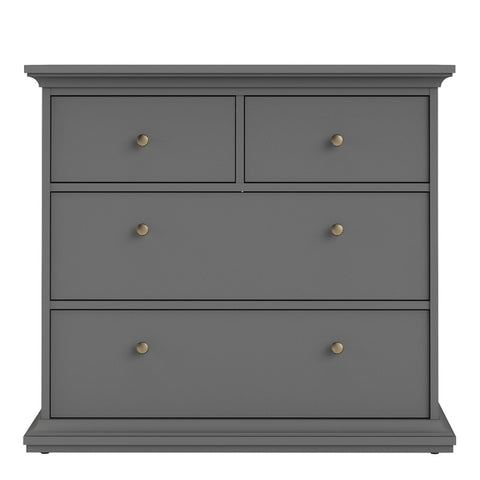 (FURNITURE TO GO) 4 Draw, Chest Drawer by Paris - yofurn