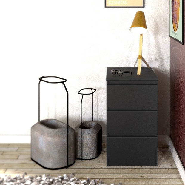 (FURNITURE TO GO) 3 Draw, Bedside Table by Naia - yofurn