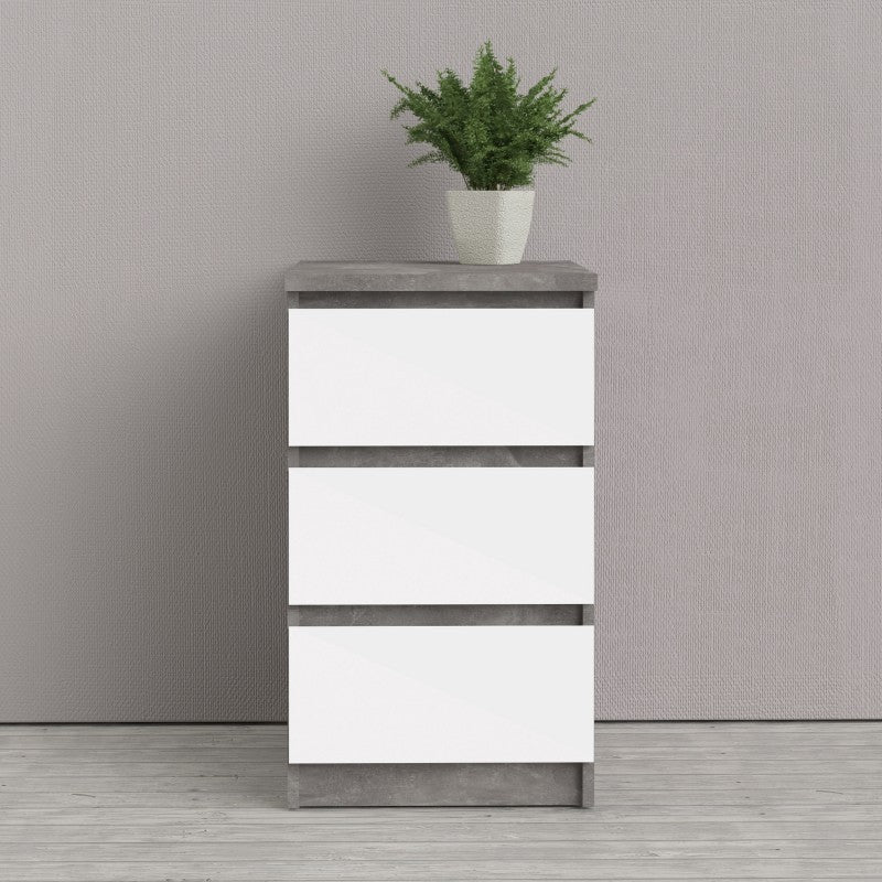 (FURNITURE TO GO) 3 Draw, Bedside Table by Naia - yofurn