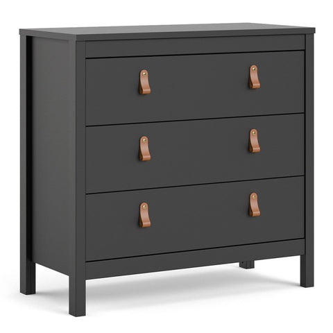 (FURNITURE TO GO) 3 Draw, Chest Drawer by Barcelona - yofurn