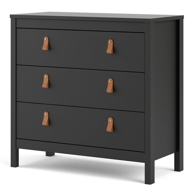 (FURNITURE TO GO) 3 Draw, Chest Drawer by Barcelona - yofurn