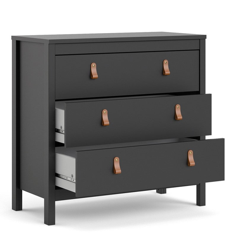 (FURNITURE TO GO) 3 Draw, Chest Drawer by Barcelona - yofurn