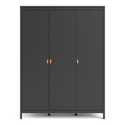 (FURNITURE TO GO) 3 Door, Wardrobe by Barcelona - yofurn