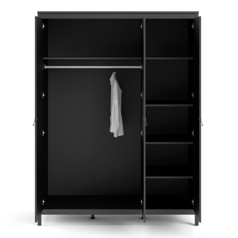 (FURNITURE TO GO) 3 Door, Wardrobe by Barcelona - yofurn