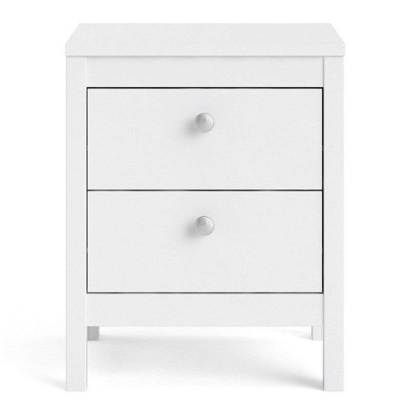 (FURNITURE TO GO) 2 Draw, Bedside Table by Madrid - yofurn