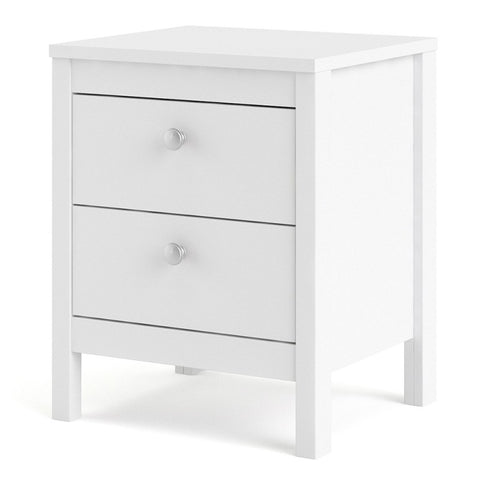 (FURNITURE TO GO) 2 Draw, Bedside Table by Madrid - yofurn