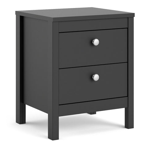 (FURNITURE TO GO) 2 Draw, Bedside Table by Madrid - yofurn