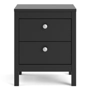 (FURNITURE TO GO) 2 Draw, Bedside Table by Madrid - yofurn