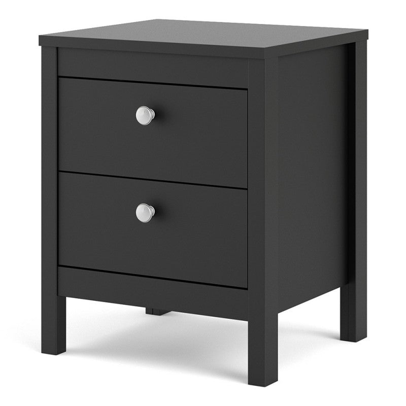 (FURNITURE TO GO) 2 Draw, Bedside Table by Madrid - yofurn