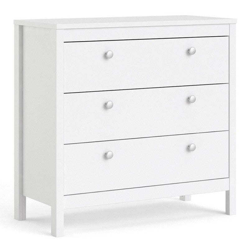 (FURNITURE TO GO) 3 Draw, Chest Drawer by Madrid - yofurn