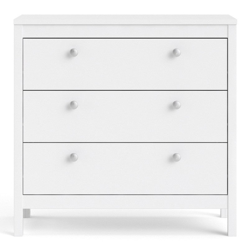 (FURNITURE TO GO) 3 Draw, Chest Drawer by Madrid - yofurn