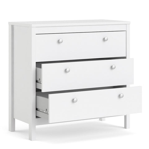 (FURNITURE TO GO) 3 Draw, Chest Drawer by Madrid - yofurn