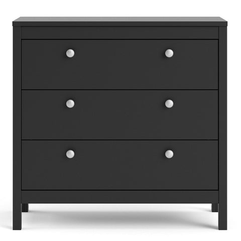 (FURNITURE TO GO) 3 Draw, Chest Drawer by Madrid - yofurn