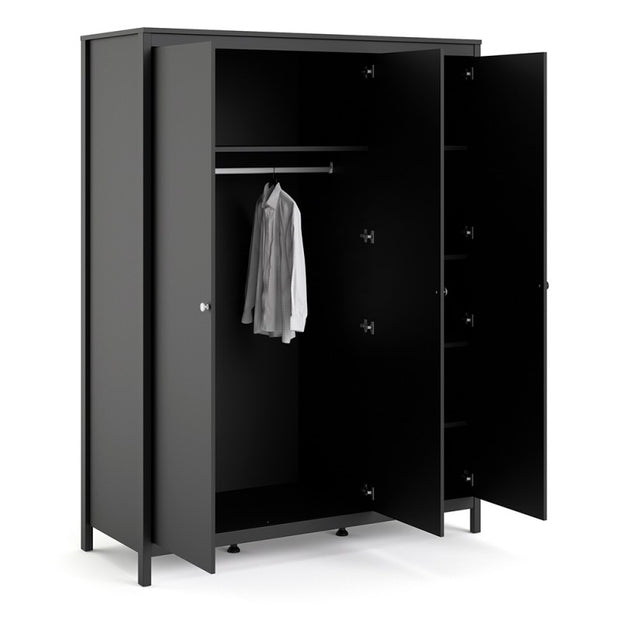 (FURNITURE TO GO) 3 Door, Wardrobe by Madrid - yofurn