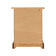 (SECONIQUE) 3 Draw, Brown, Waxed Pine, Bedside Table - yofurn