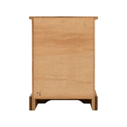 (SECONIQUE) 2 Draw, Brown, Waxed Pine, Petite, Bedside Table - yofurn