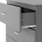 SECONIQUE, Felix, 3 Draw, Grey, Chest Drawer - yofurn