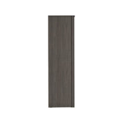 SECONIQUE, Lisbon, 3 Door, Black, Wood Grain, Wardrobe - yofurn