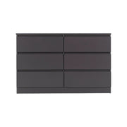 SECONIQUE, Malvern, 6 Draw, Chest Drawer - yofurn