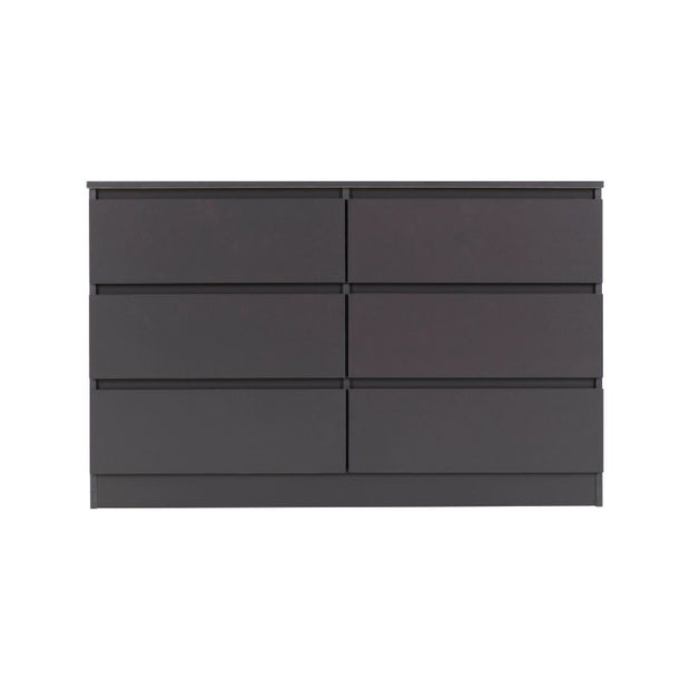 SECONIQUE, Malvern, 6 Draw, Chest Drawer - yofurn