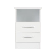 (SECONIQUE) 2 Draw, Bedside Table by Nevada - yofurn