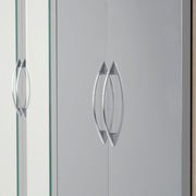 SECONIQUE, Nevada, 4 Door, 2 Draw, Mirrored, Wardrobe - yofurn