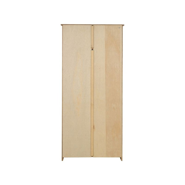 SECONIQUE, Panama, 2 Door, Natural Wax, Wardrobe - yofurn