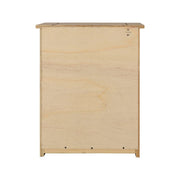 SECONIQUE, Panama, 3 Draw, Natural Wax, Bedside Table - yofurn