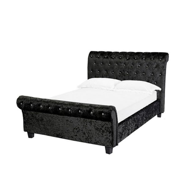 Velvet Bed Frame by Isabella