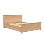 Oak Bed Frame with Storage and LED lights by Cremona