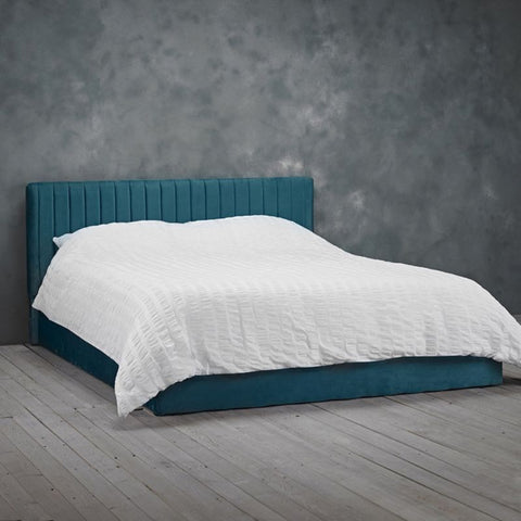 (LPD) Teal, Ottoman, Small, Double Bed by Berlin Teal - yofurn