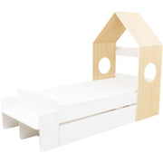 Pine 1 Draw House Bed by Cody